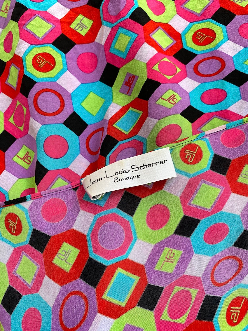 Blouse JL Scherrer en soie (38)