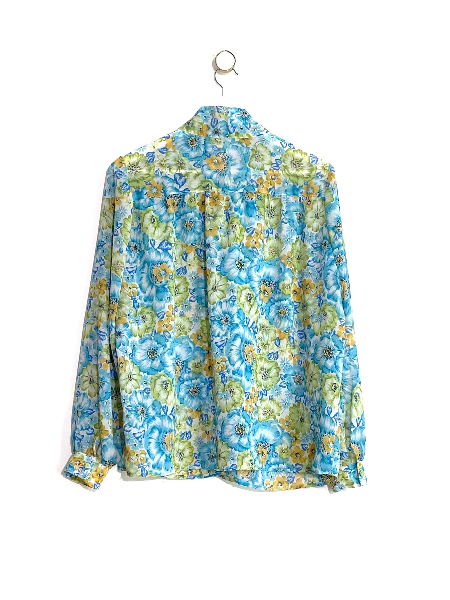 Blouse 70's à lavallière (42)