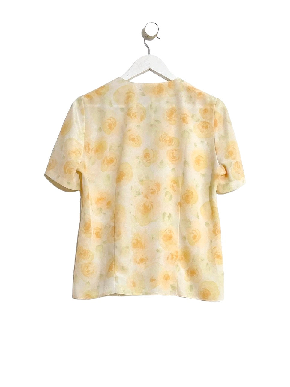Blouse vintage florale pastel (38/40)