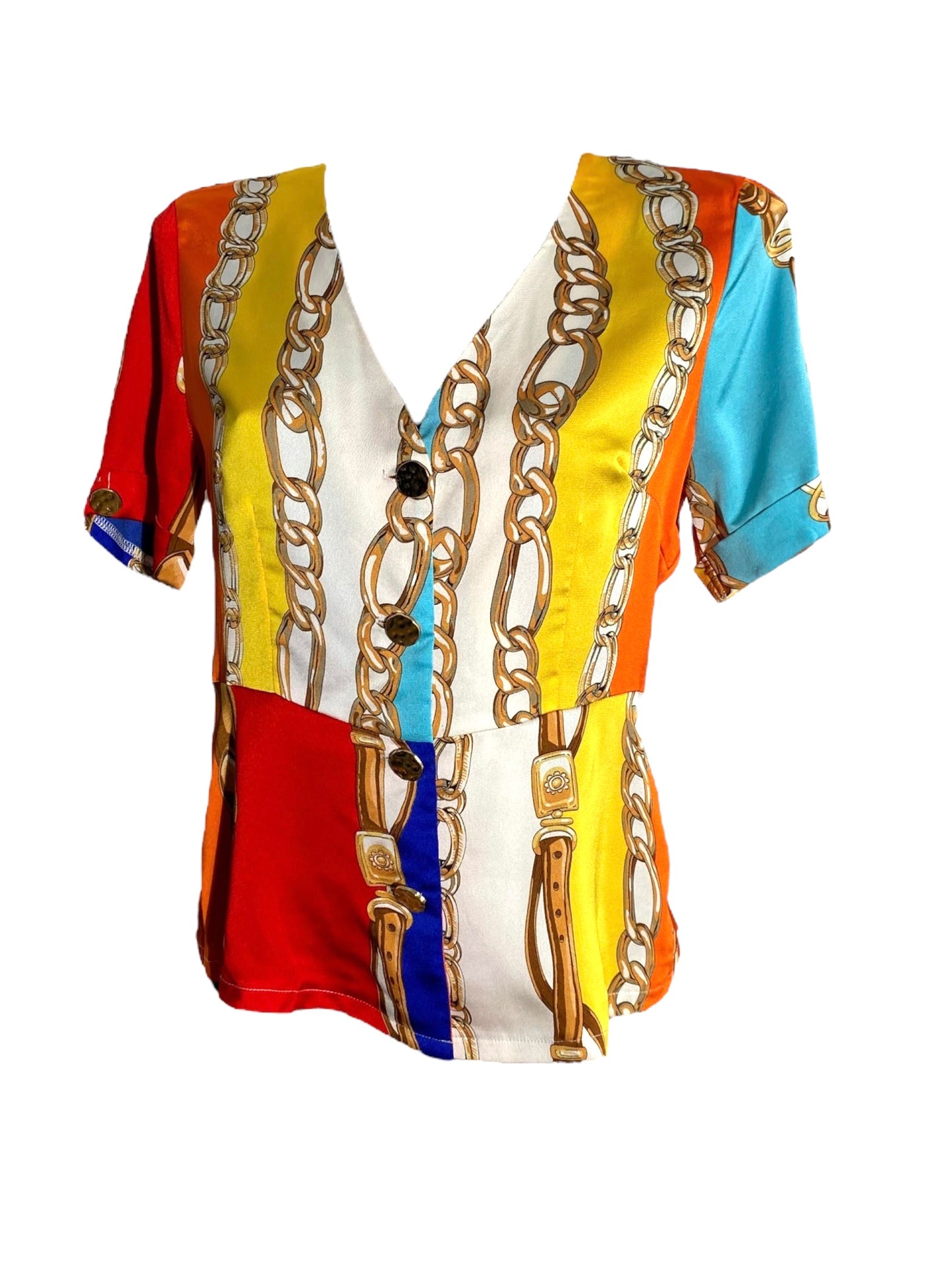 Blouse à print baroque (36)