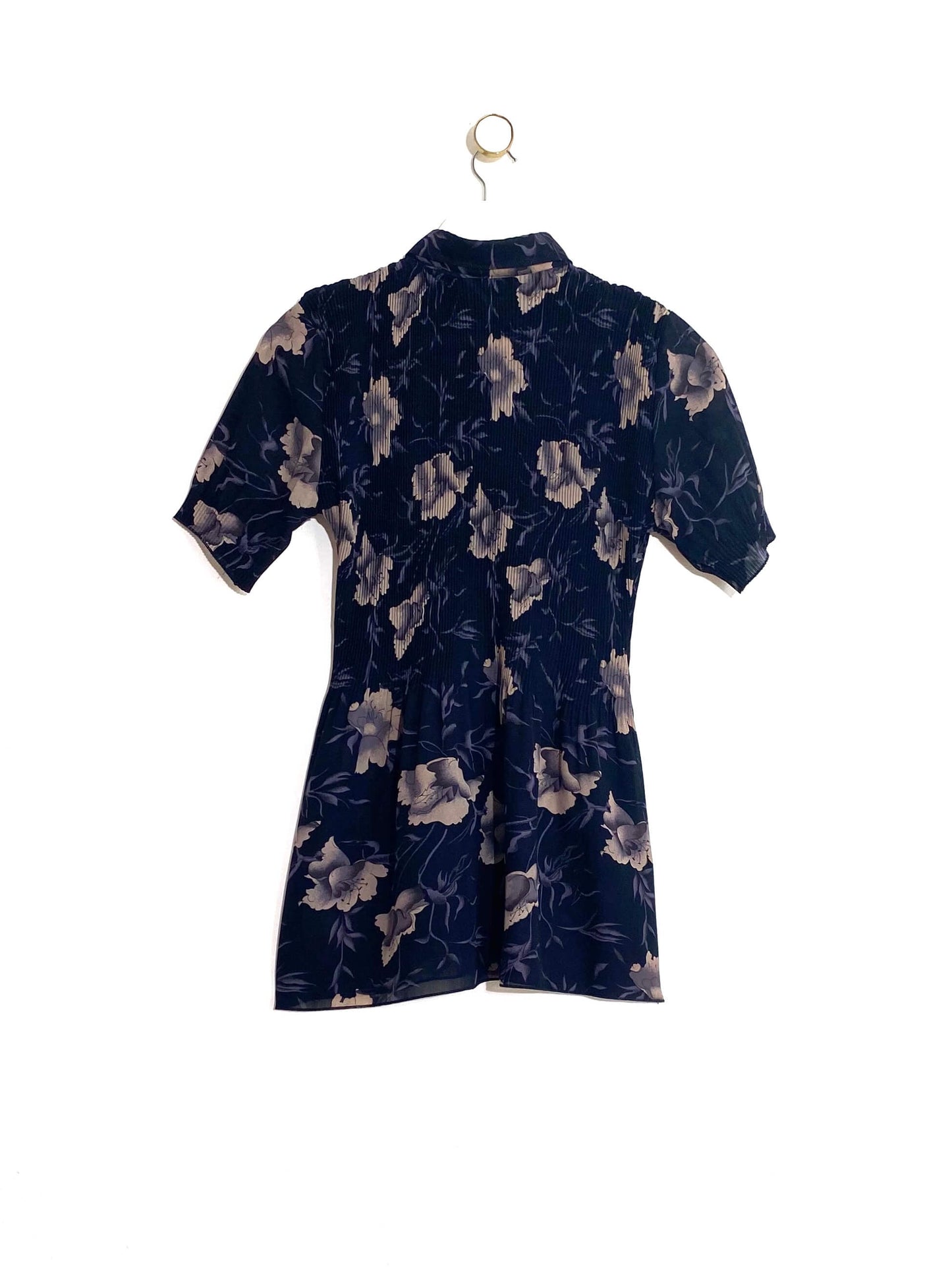 Blouse plissée à fleurs (38/40)
