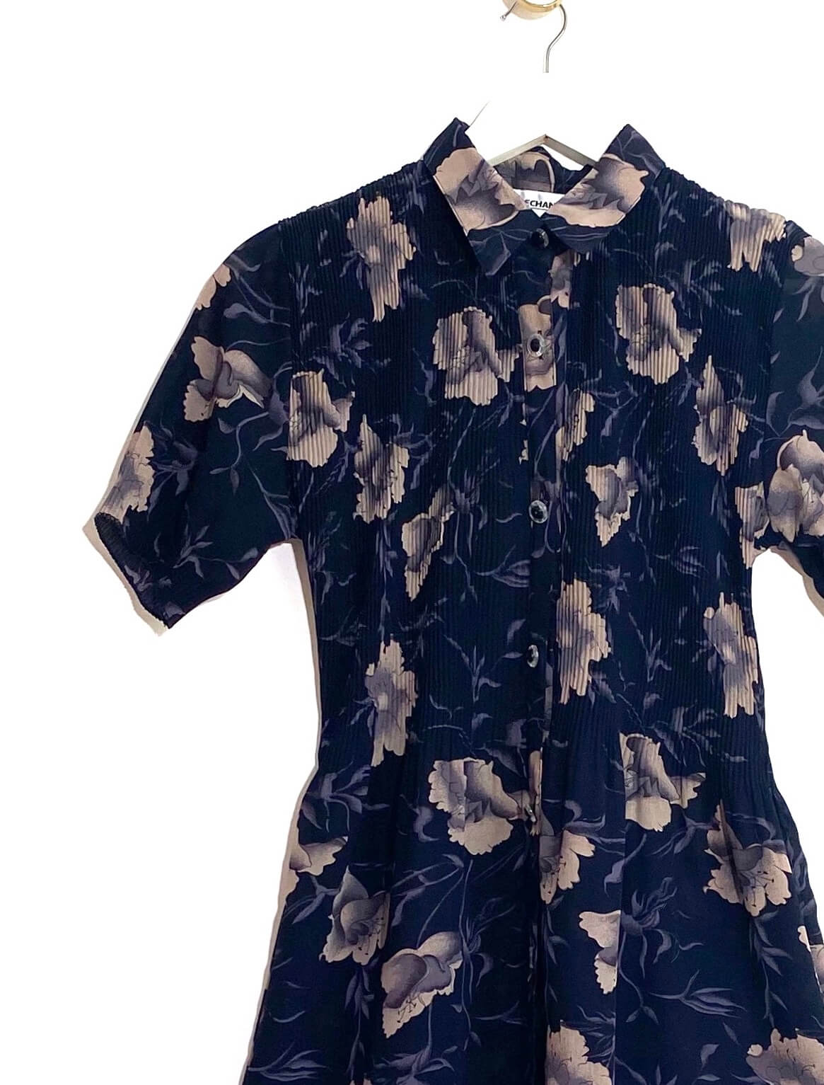 Blouse plissée à fleurs (38/40)