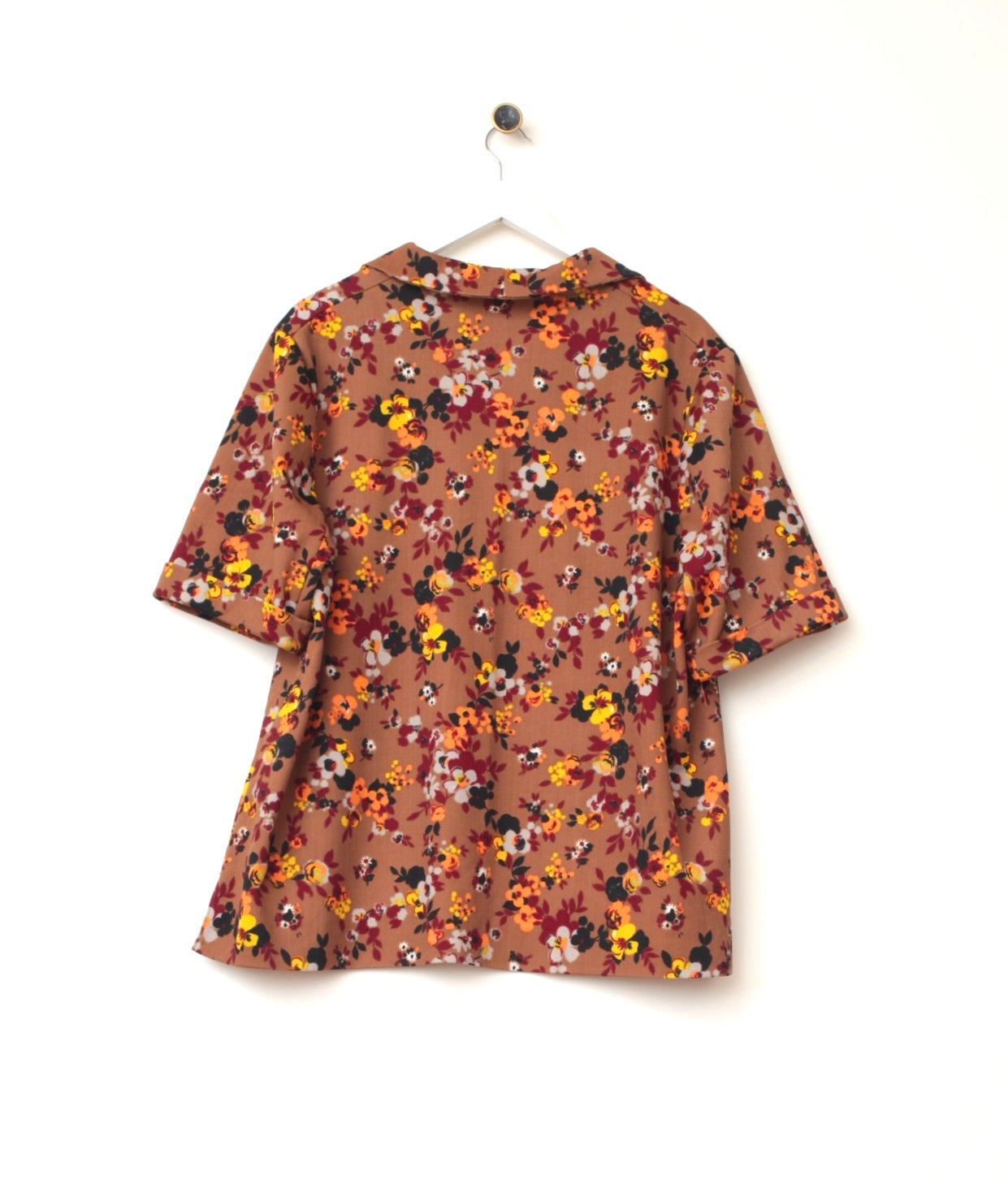 Blouse 70's à fleurs (44/46)