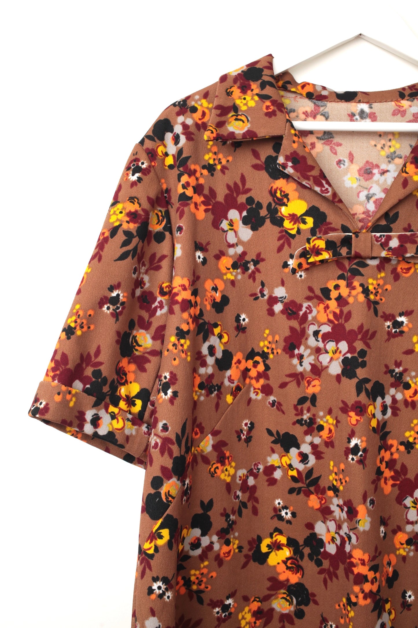 Blouse 70's à fleurs (44/46)
