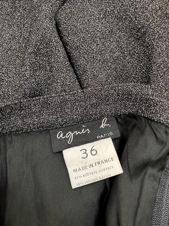 OUTLET Jupe courte Agnès B. vintage (34)