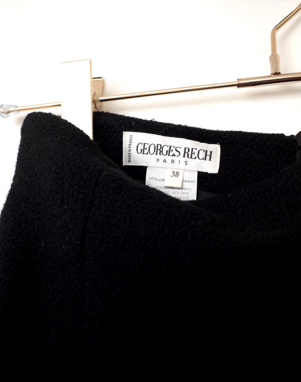 OUTLET Jupe Georges Rech en laine boucle (36)