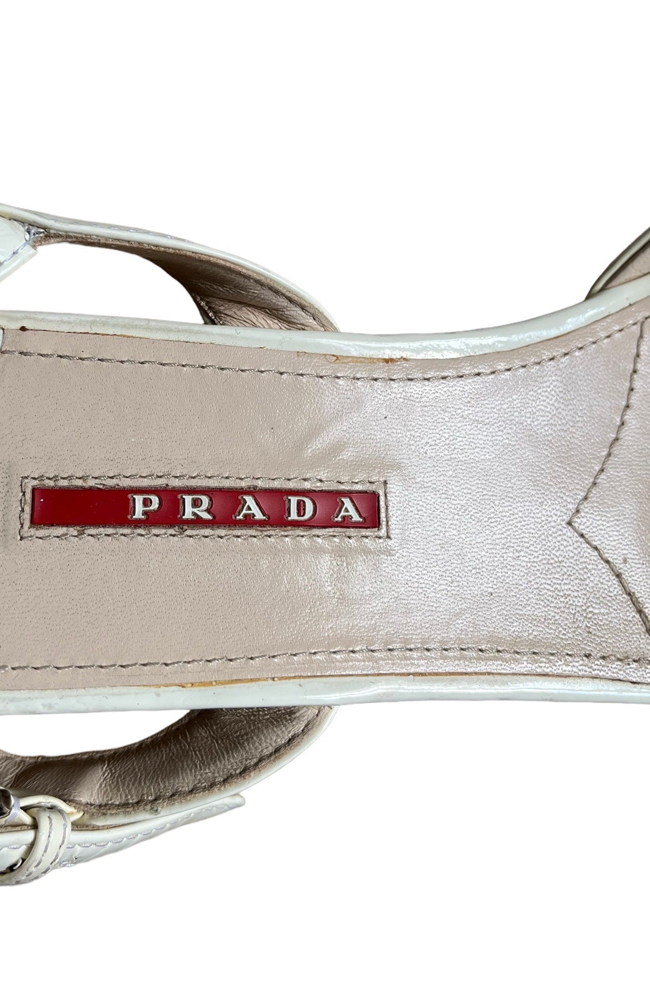 Sandales Prada plateforme liège