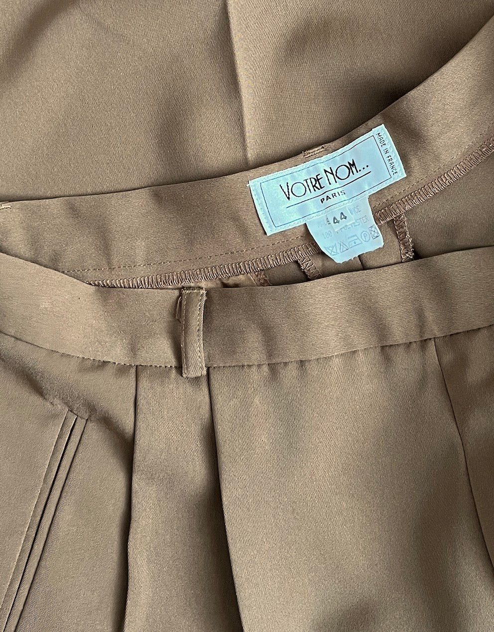 Pantalon vintage à pinces (40)